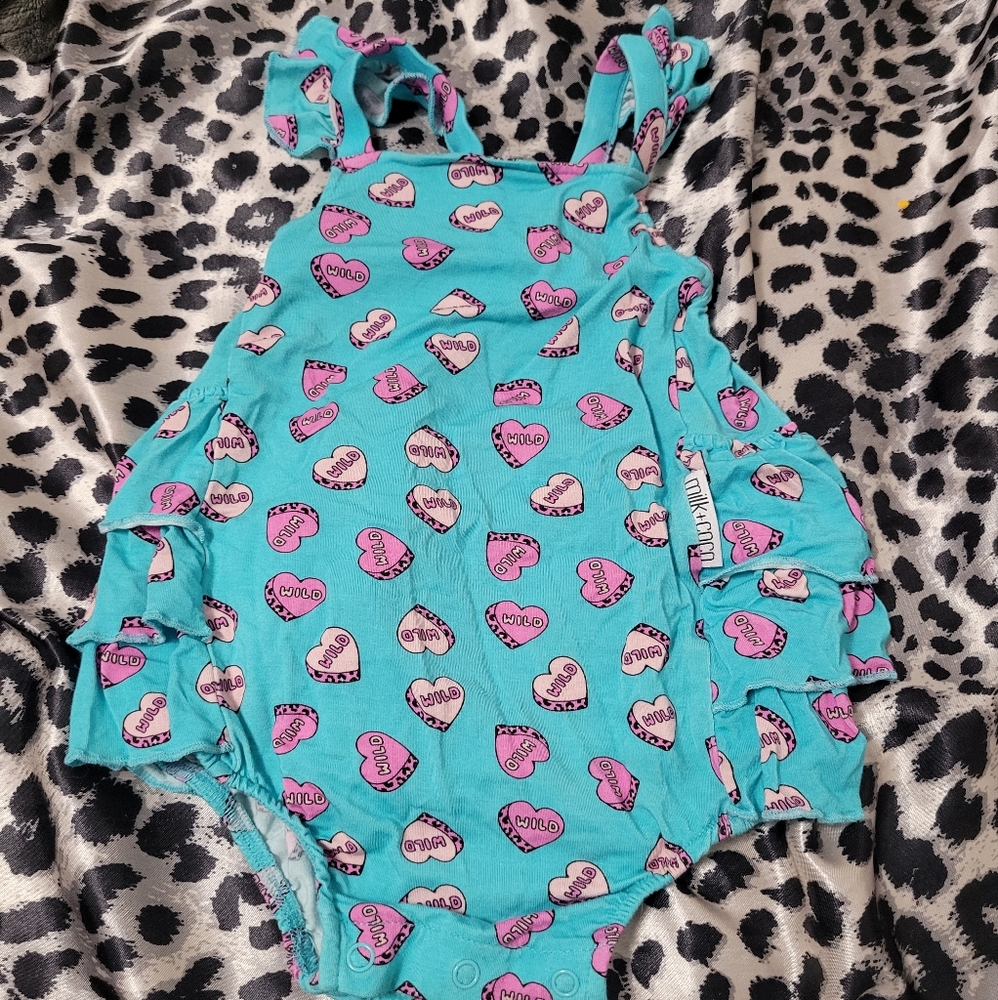 Milk & coco bubble romper